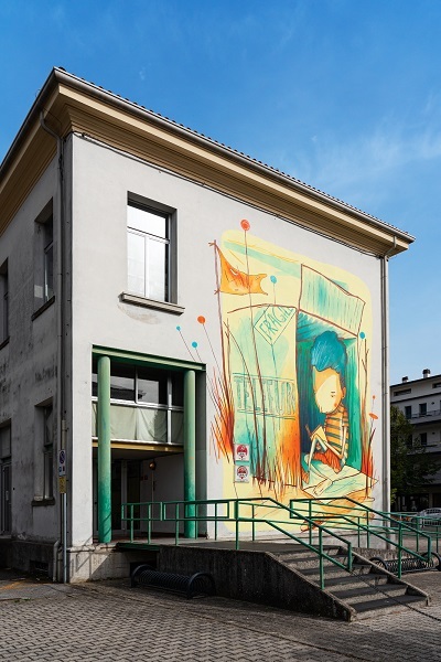 Capitan Avventura Burla per IDoLove Urban Art festiva, Comune di Dolo