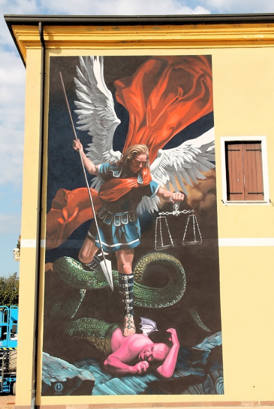 Fabio Cuffari Dialley per IDoLove urban art festival Comune di Dolo