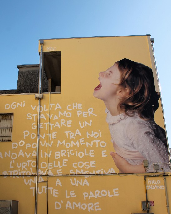 Burla per IDoLove urban art festival Comune di Dolo